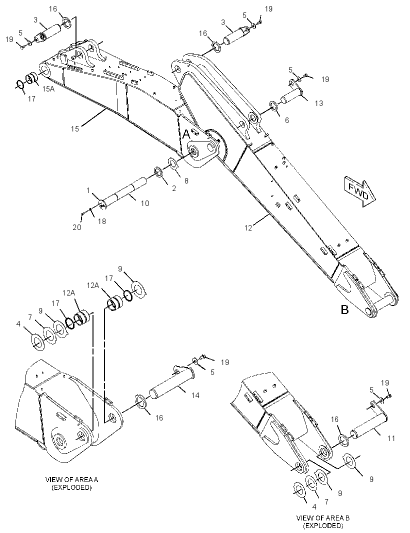 BOOM GP-2 PIECE 3657057 CAT