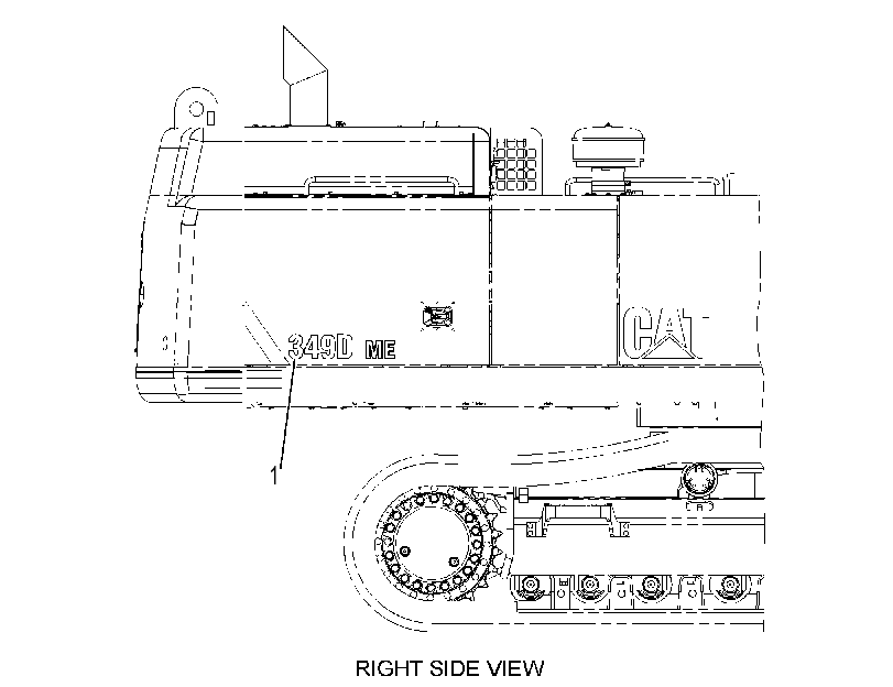 Плёнка 3592592 CAT