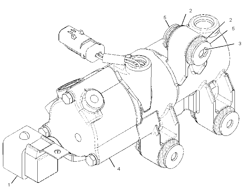 Насос топливный 3517525 CAT