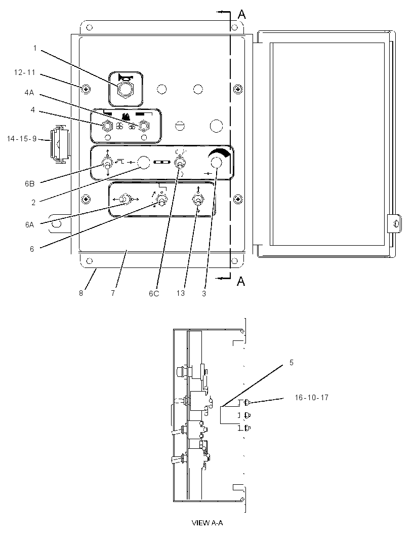 BOX GP-SCREED CONTROL 1961294 CAT