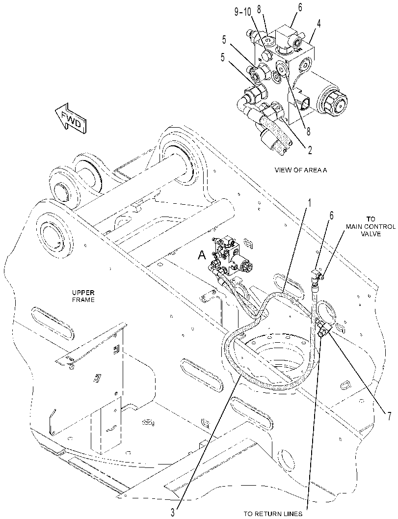 VALVE & LINES GP-CONTROL 3400380 CAT