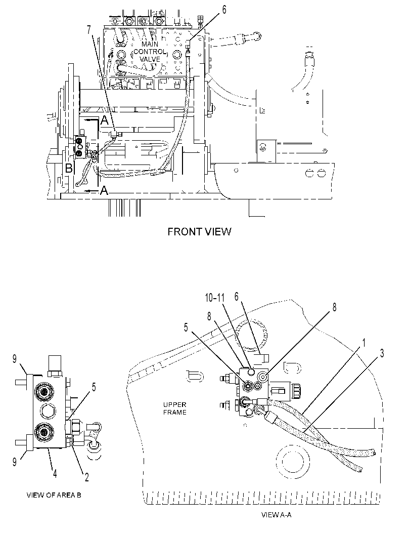 VALVE & LINES GP 3403235 CAT