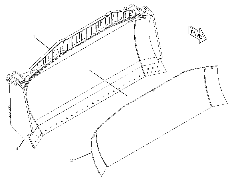 BLADE GP-SEMI-UNIVERSAL 2458152 CAT