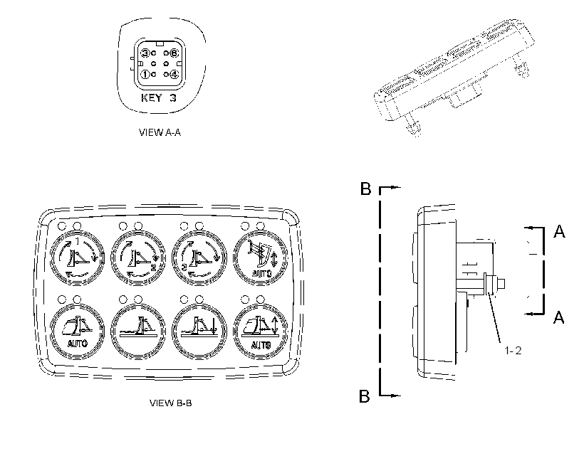 MODULE GP-KEYPAD 3810405 CAT