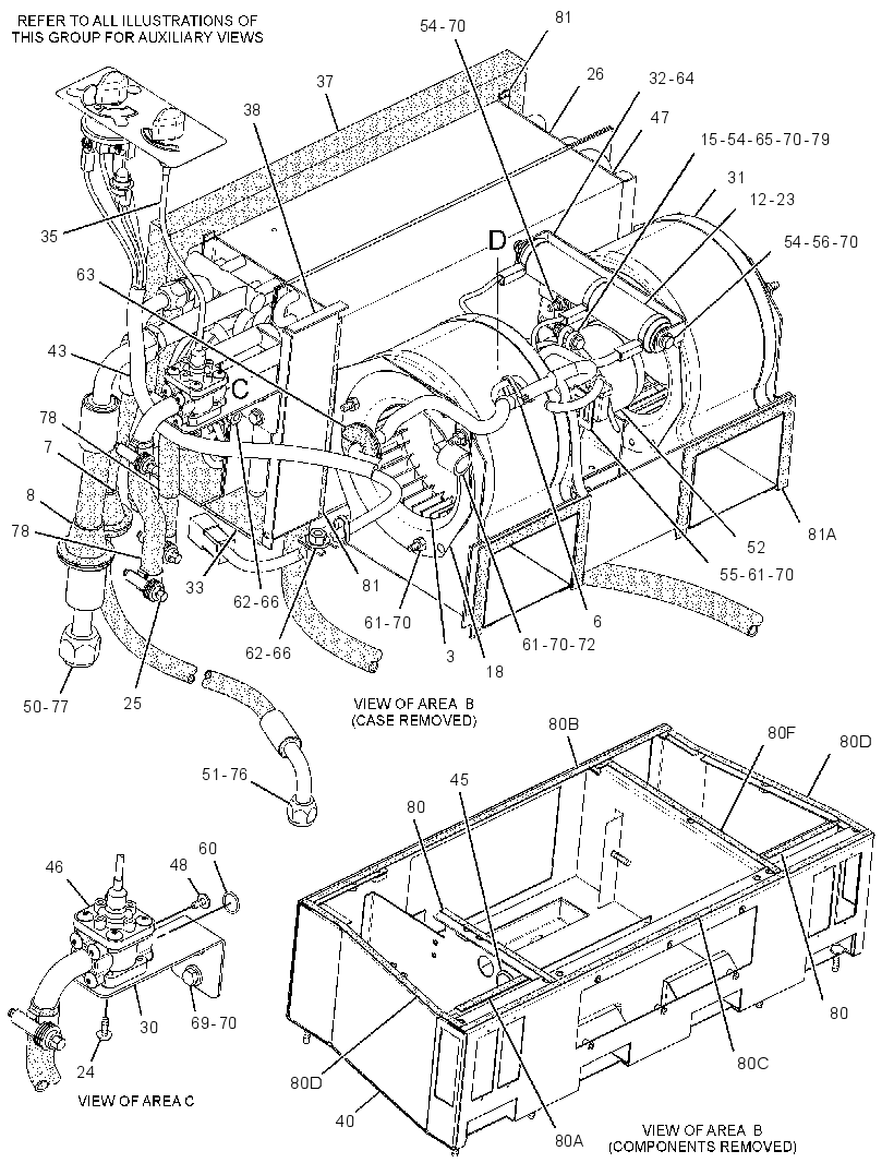 AIR CONDITIONER & HEATER GP 3085633 CAT