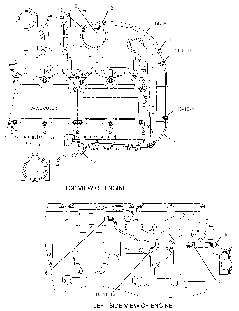 LINES GP-TURBOCHARGER 3526035 CAT
