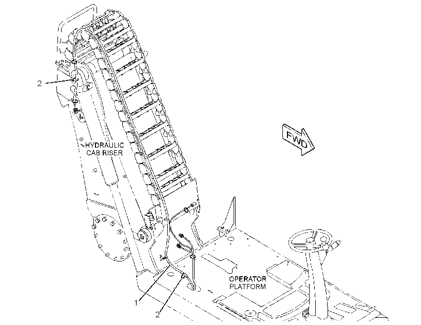 WIRING GP-CAB RISER 3375825 CAT
