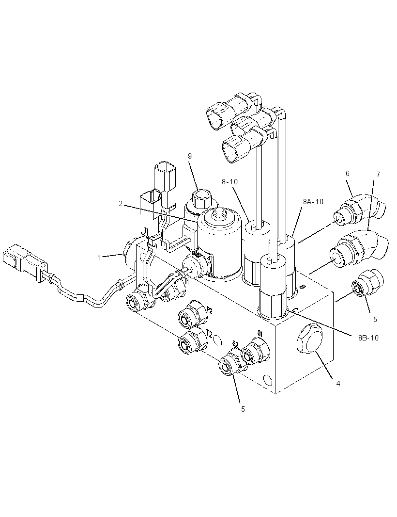 VALVE & MTG GP-BRAKE 3535700 CAT