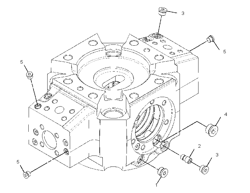 BODY GP-VALVE 3553807 CAT
