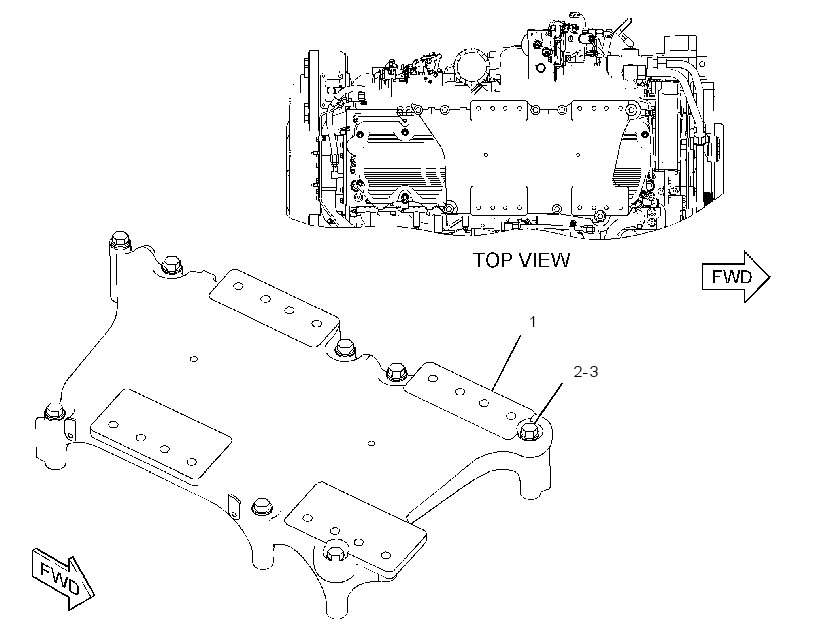 MOUNTING GP-CEM 3522827 CAT