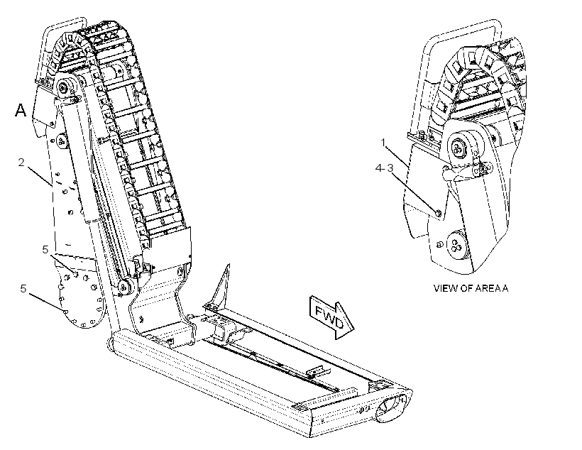 MOUNTING GP-RISER 3613461 CAT