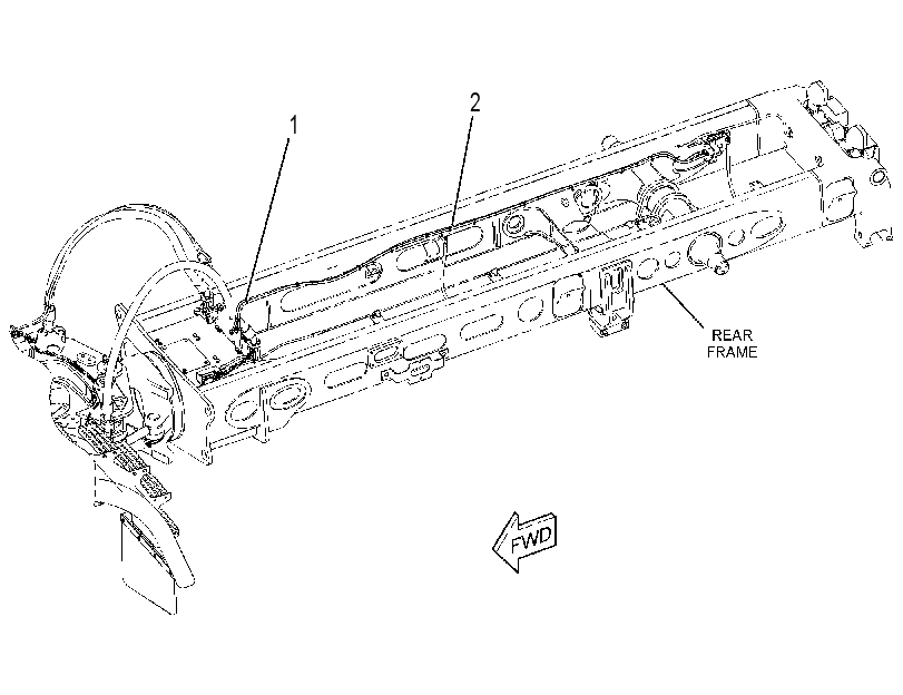 LINES GP-REAR AXLE LUBRICATION 2733702 CAT