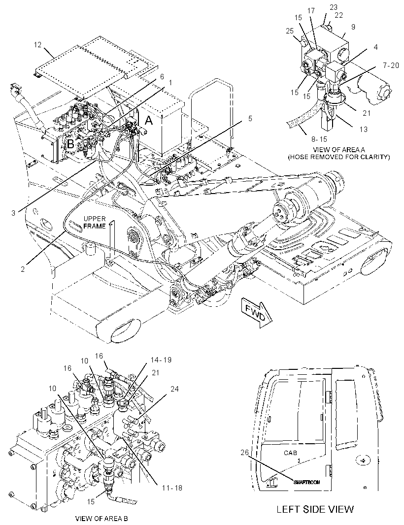 VALVE & LINES GP-BOOM 3400280 CAT