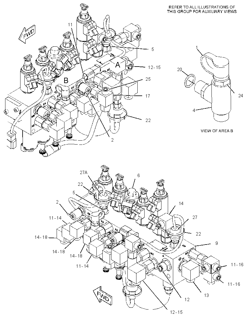 MANIFOLD & SOLENOID GP-CONTROL 3403187 CAT
