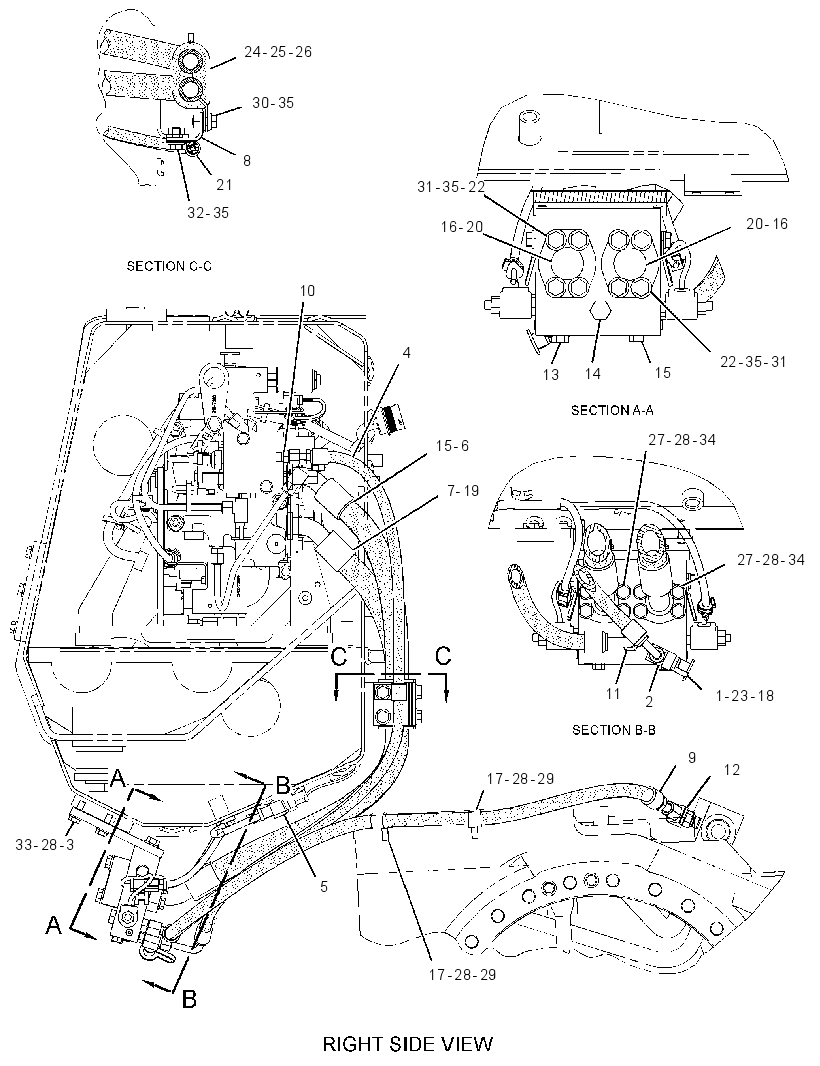 LINES GP-WINCH 3677311 CAT