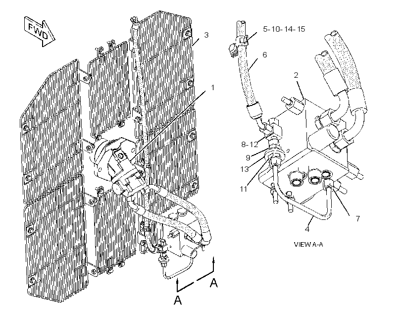 FAN AR-REVERSIBLE 3254812 CAT