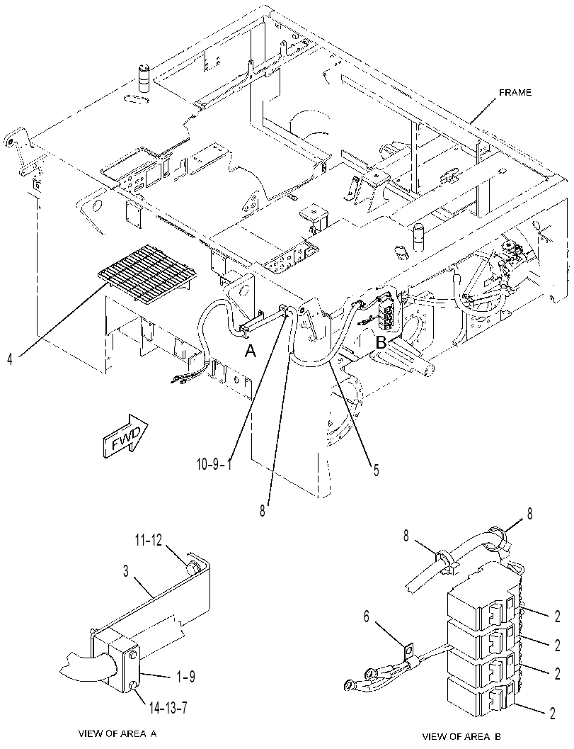 WIRING GP-SCREED HEATER 3632955 CAT
