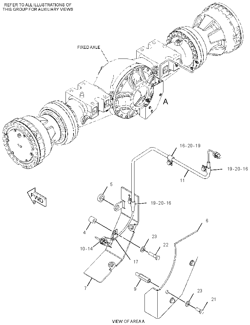 WIRING GP-AXLE TEMPERATURE 3266288 CAT