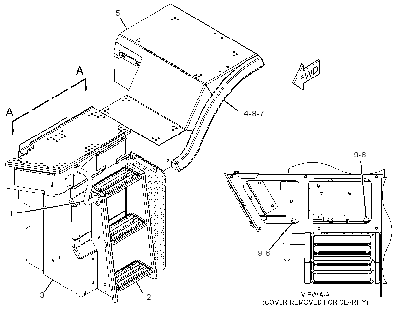 LADDER & WALKWAY GP 3600734 CAT