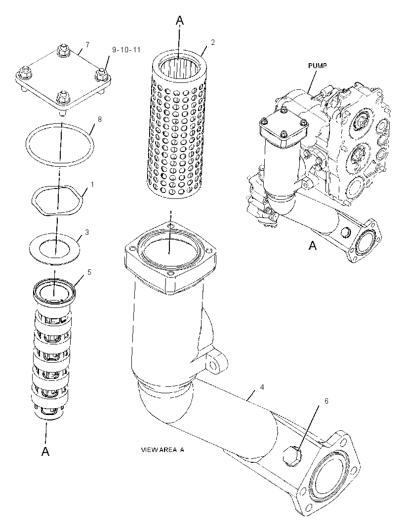 SCREEN GP 3328934 CAT