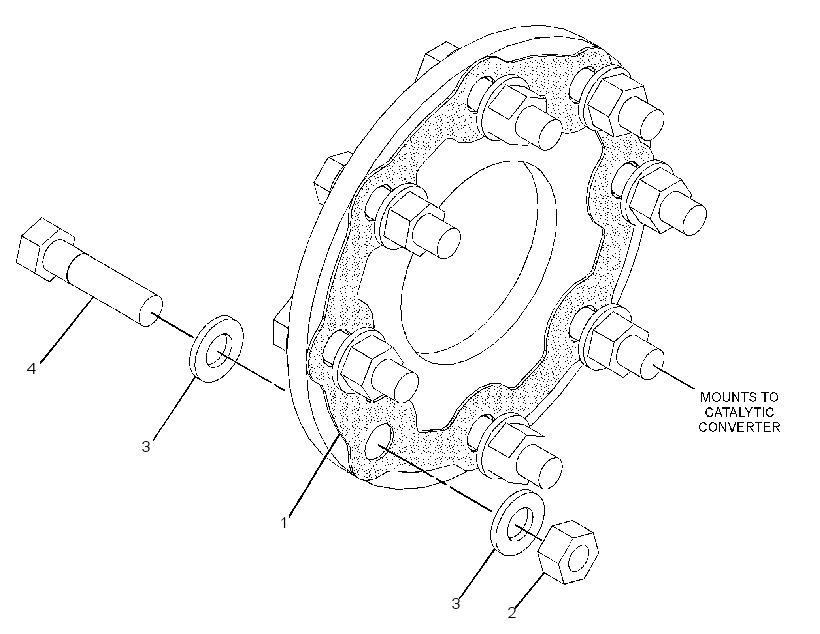 FLANGE GP 3675078 CAT