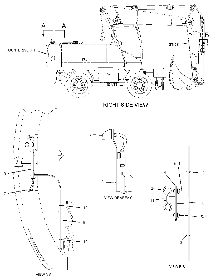 MOUNTING GP-REGISTRATION 3594768 CAT