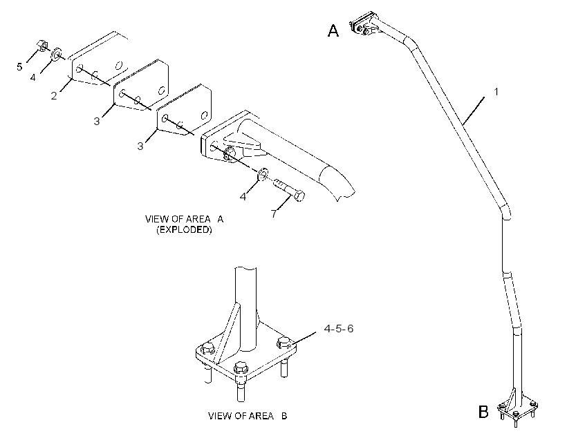 BRACE GP 3342800 CAT