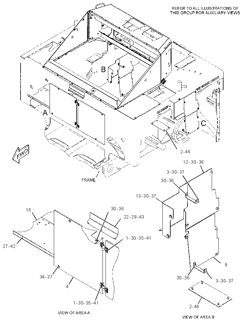 COVER GP-PLATFORM 3311627 CAT