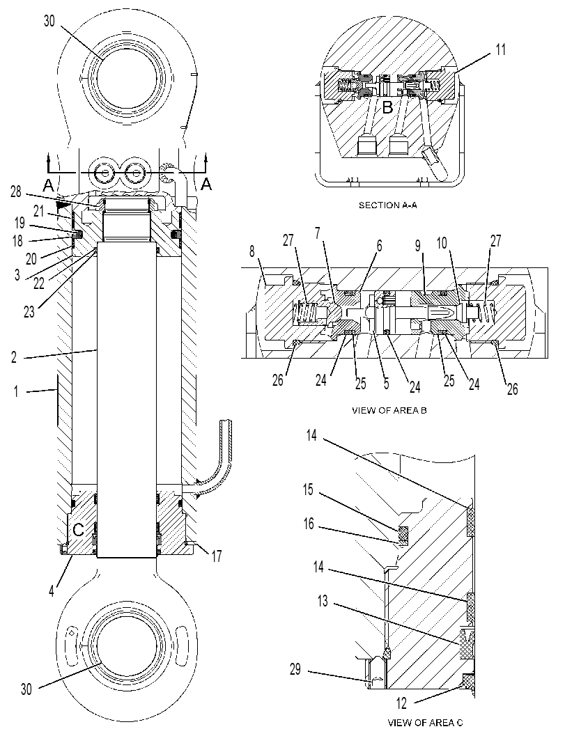 CYLINDER GP-BLADE 3609499 CAT