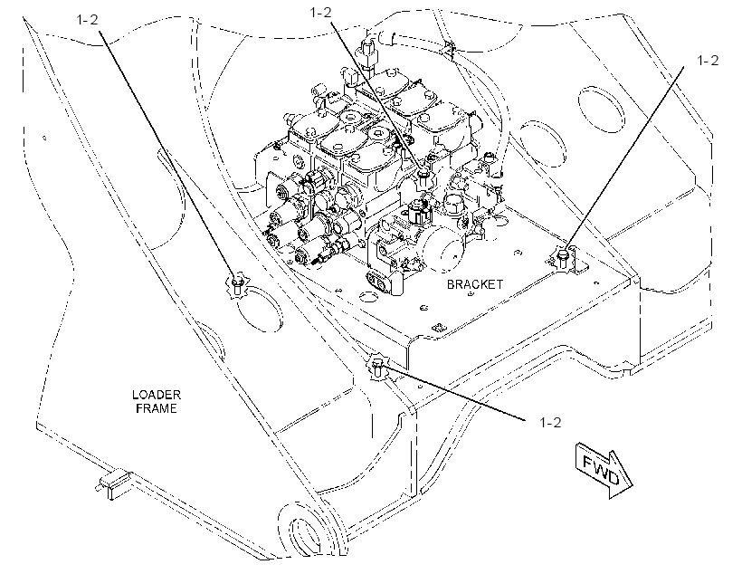 FASTENER GP-VALVE BRACKET 3156007 CAT