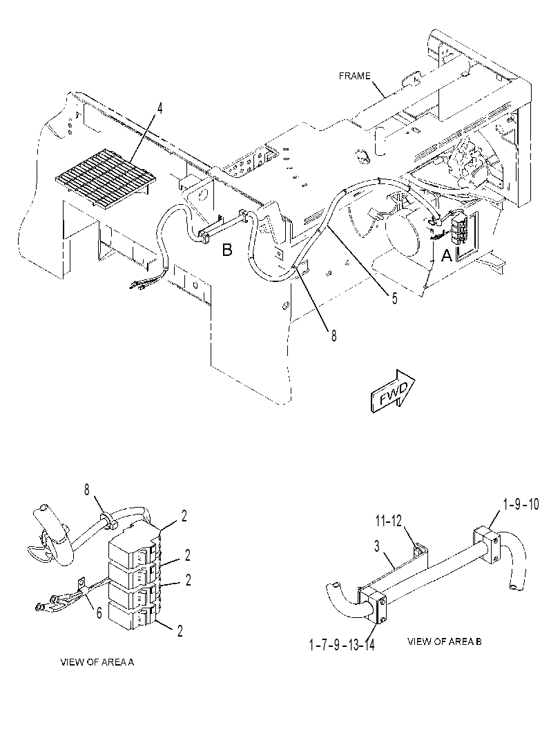 WIRING GP-SCREED HEATER 3632956 CAT