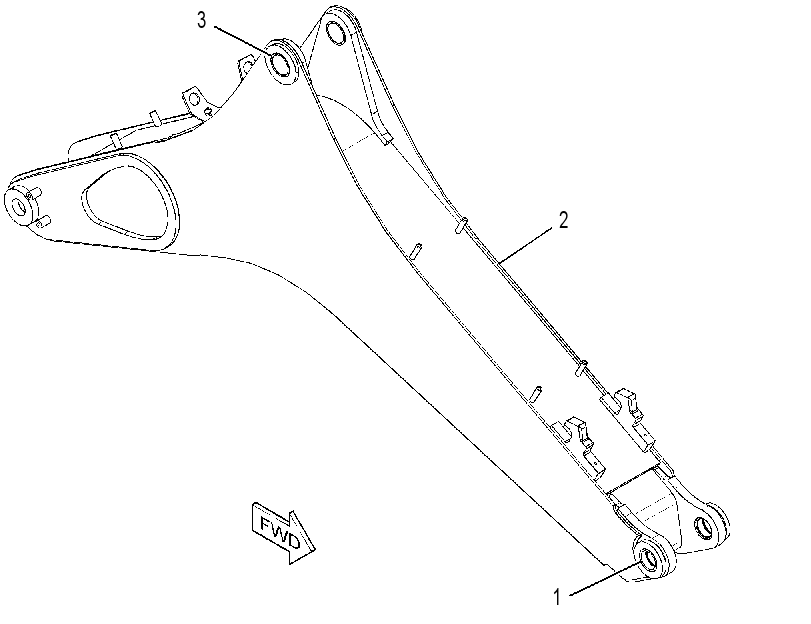 BOOM & BEARING AS 3707917 CAT