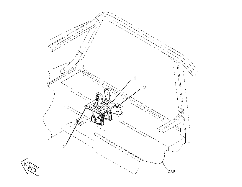 CONTROL GP-XMSN & HOIST 3588808 CAT