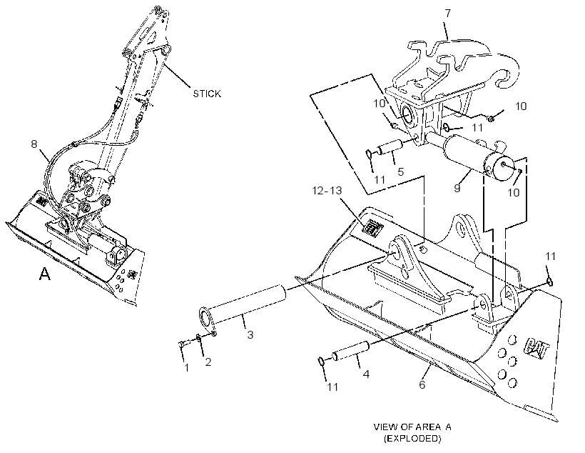 BUCKET AR-TILTABLE 2494182 CAT