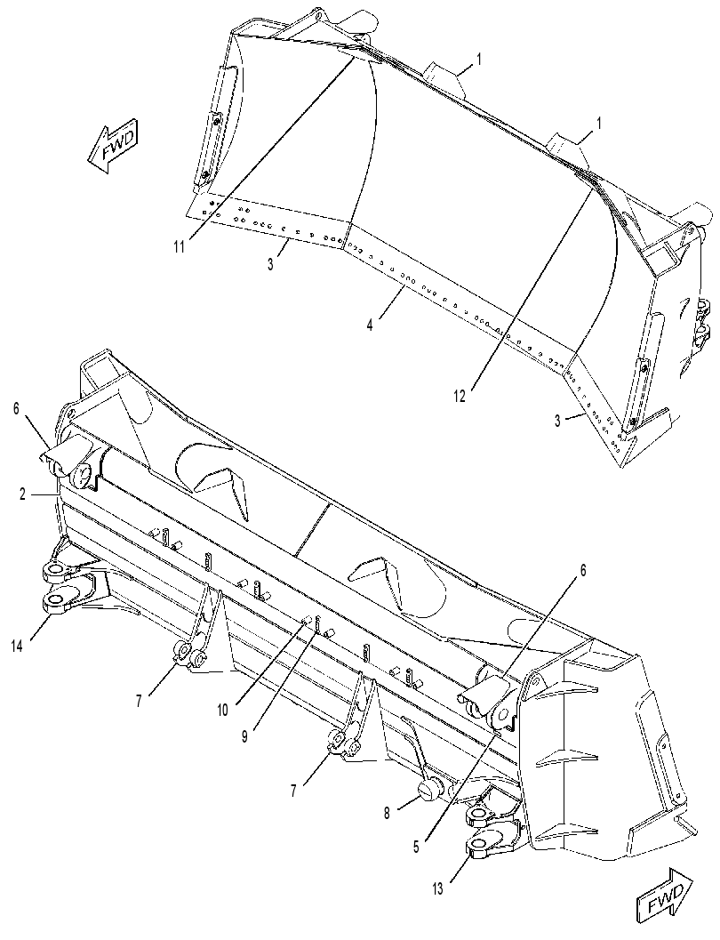 BLADE AS-UNIVERSAL 3494604 CAT