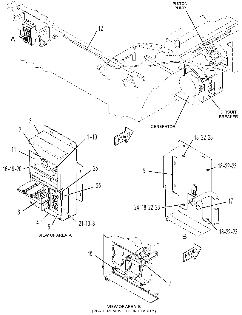PANEL GP-POWER RECEPTACLE 3714347 CAT