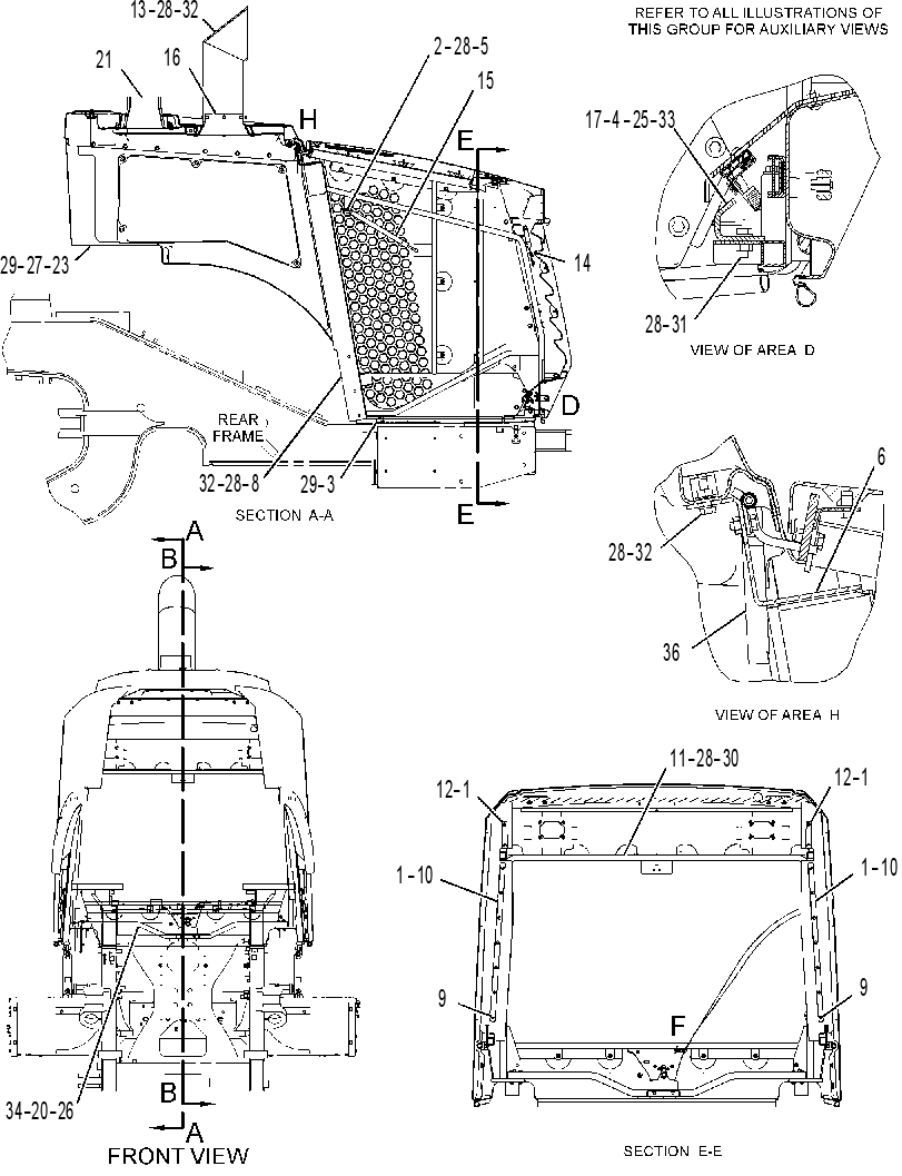 Капот 3167200 CAT