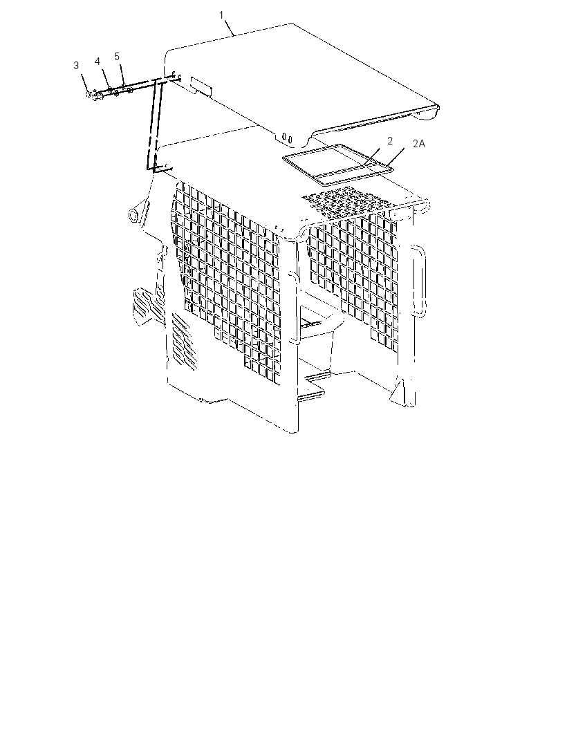 GUARD GP-ROPS/FOPS 1521160 CAT