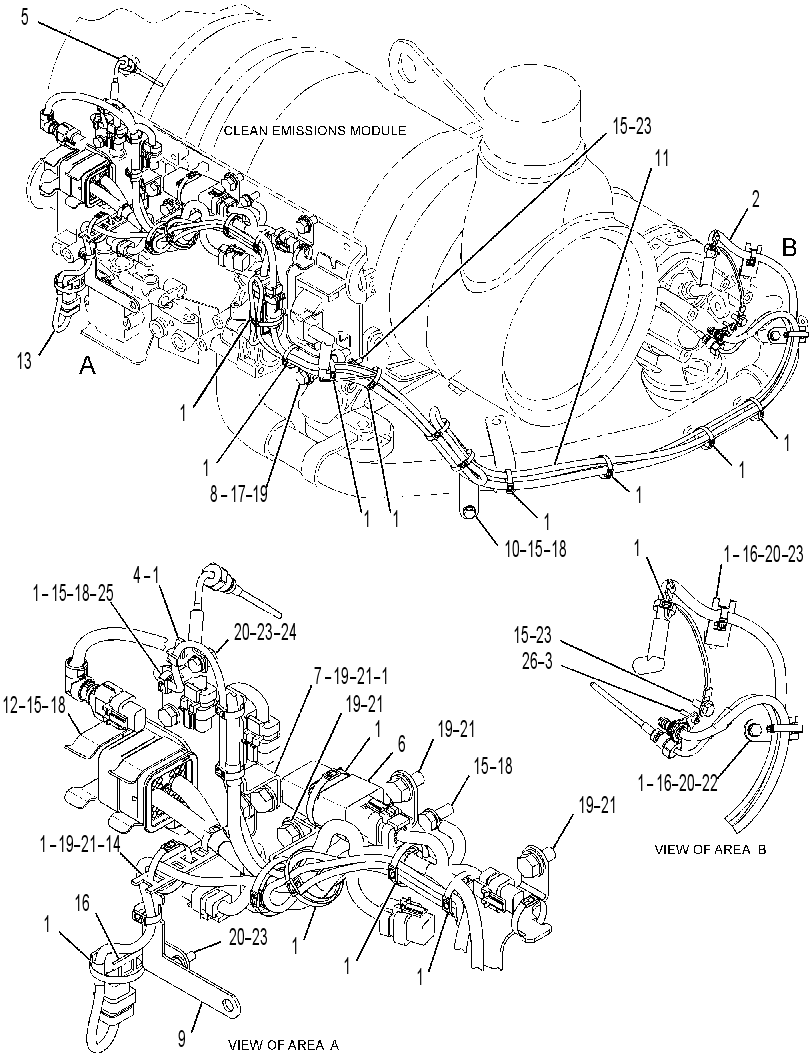 Проводка CEM 3630647 CAT