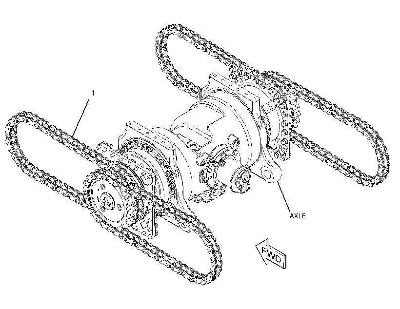 CHAIN GP-DRIVE 2378197 CAT