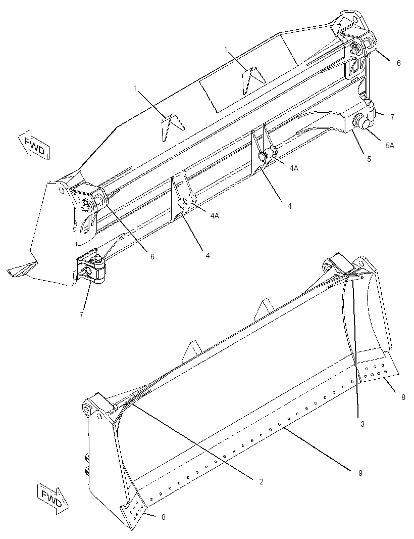 BLADE AS-SEMI-UNIVERSAL 2470854 CAT