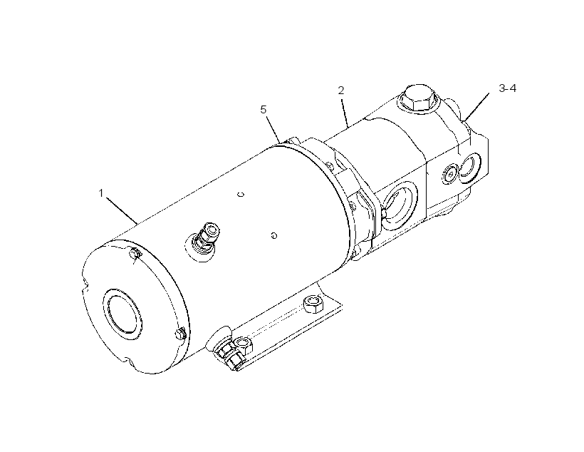 PUMP & MOTOR GP-SEC STEERING 3697919 CAT