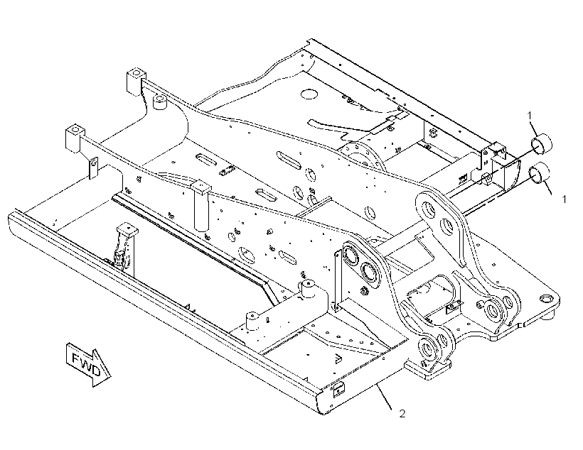 FRAME & BEARING AS 3406801 CAT