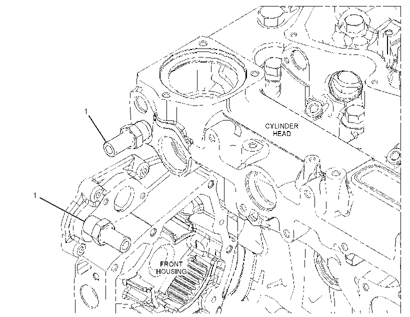 CONNECTION GP-HEATER 3223782 CAT