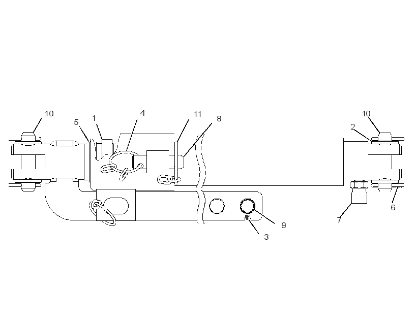 CYLINDER GP-CAB TILT 3417067 CAT