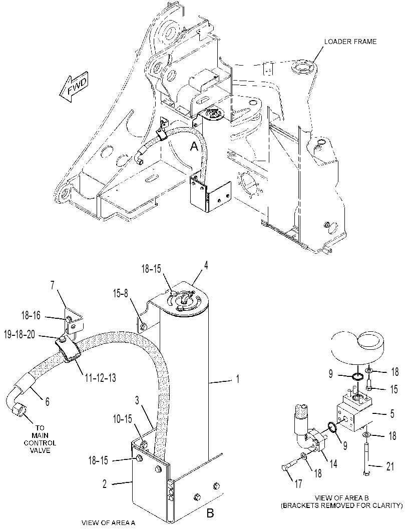 CONTROL & LINES GP-RIDE 3155996 CAT