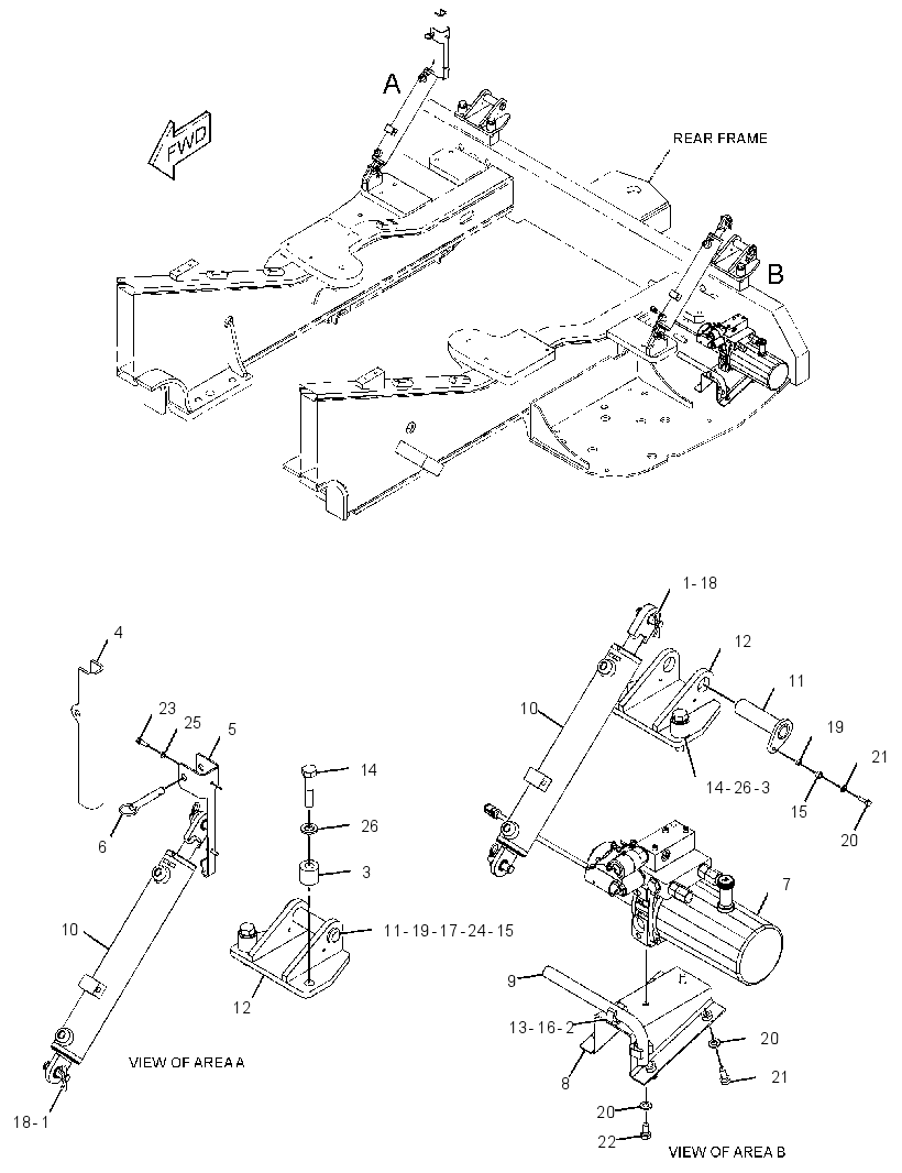 TILT GP-HOOD 3188219 CAT