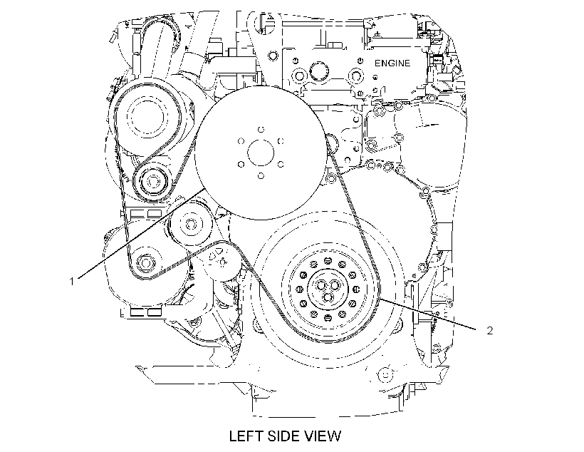 PULLEY GP-ENGINE 3244551 CAT