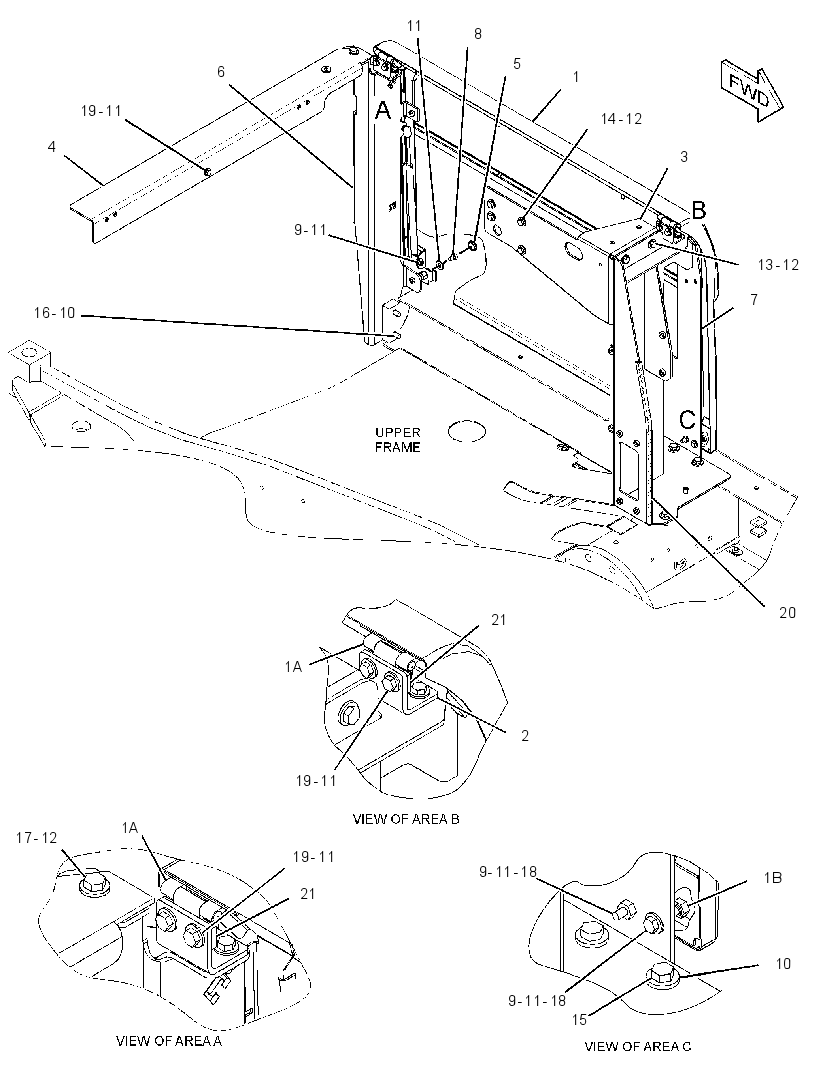 ENCLOSURE GP-FUEL TANK 2786961 CAT