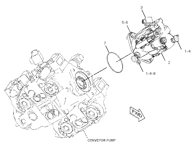 PUMP & MTG GP-TAMPER 3367918 CAT
